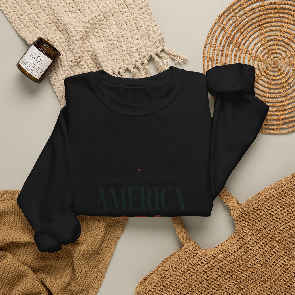 America 250 Crewneck Sweatshirt | 250th Anniversary, Patriotic Fourth of July