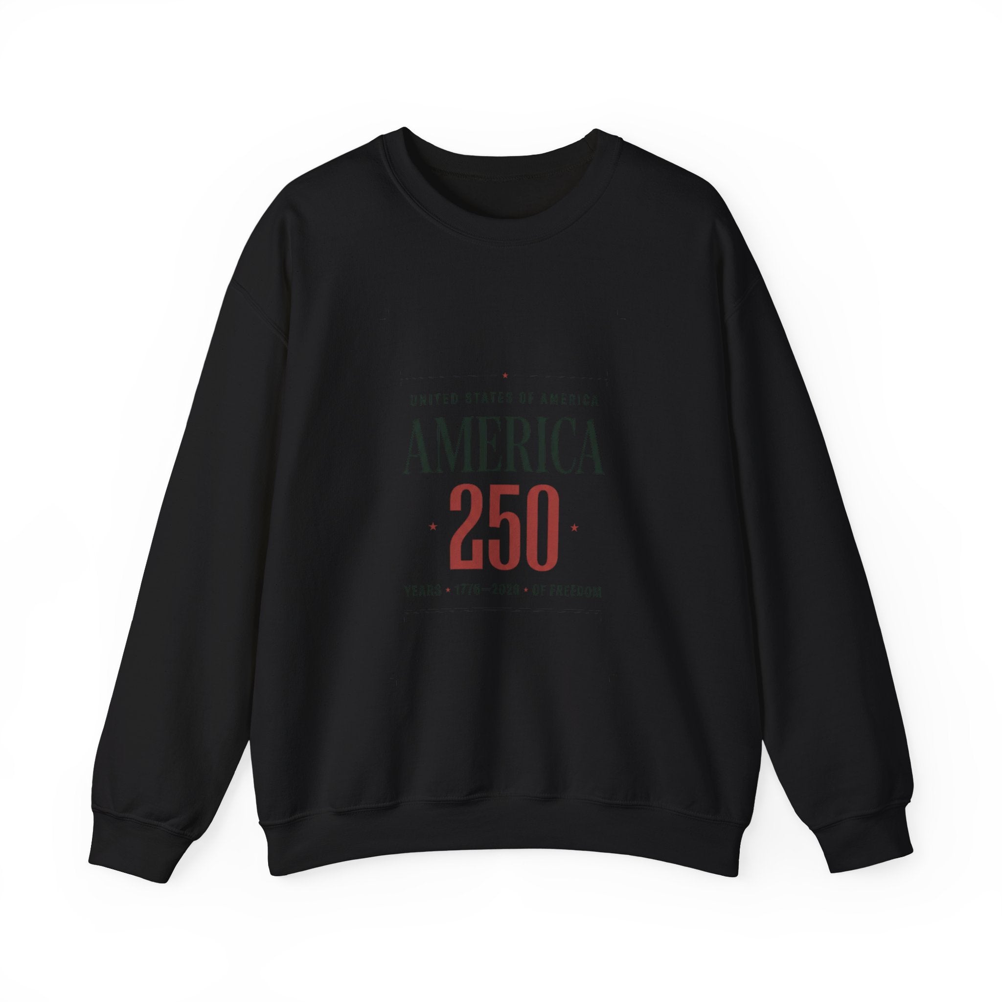 America 250 Crewneck Sweatshirt | 250th Anniversary, Patriotic Fourth of July