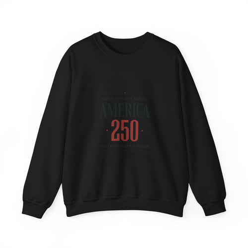 America 250 Crewneck Sweatshirt | 250th Anniversary, Patriotic Fourth of July
