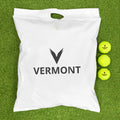 Vermont Training Tennis Balls [60x Balls] | Pressureless High-Vis Balls for All Court Surfaces - Ideal for Coaches & Clubs