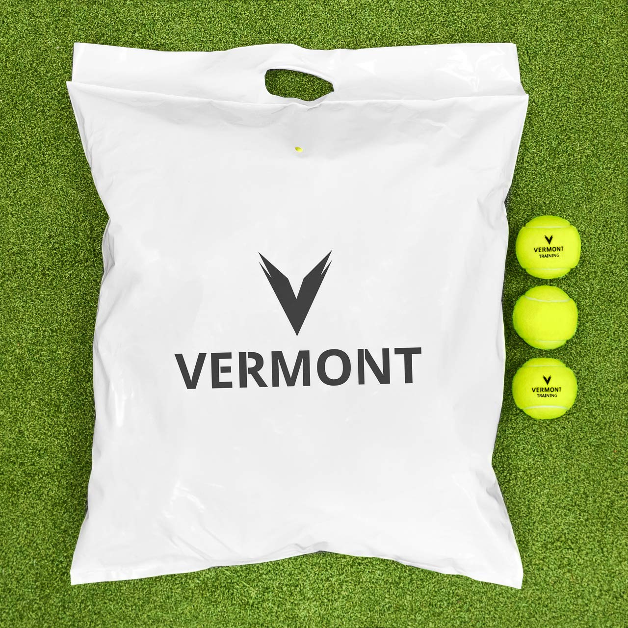 Vermont Training Tennis Balls [60x Balls] | Pressureless High-Vis Balls for All Court Surfaces - Ideal for Coaches & Clubs