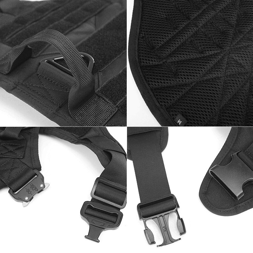 Military Dog Harness And Leash Kits
